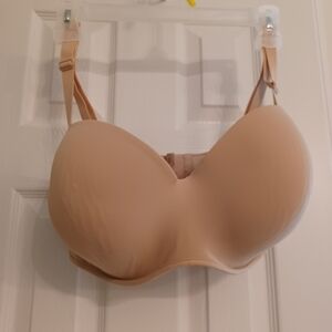Lane Bryant Tan Seamless Underwire Bra